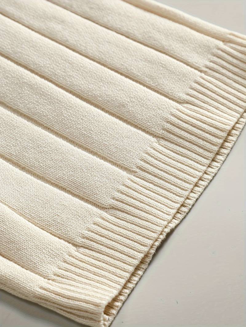 Herren Strickshirt – Gerippt mit Reverskragen im Old Money Stil