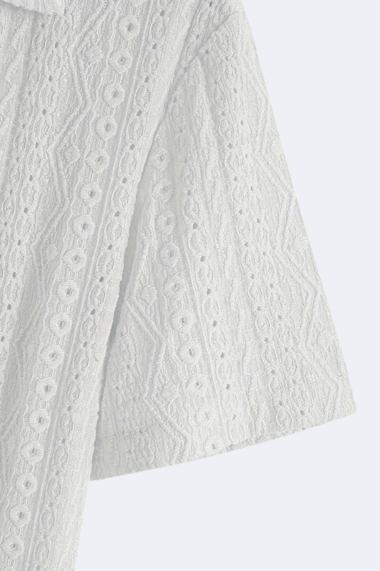 Old Money gemustertes, klassisch gestricktes, elegantes Sommer-Poloshirt