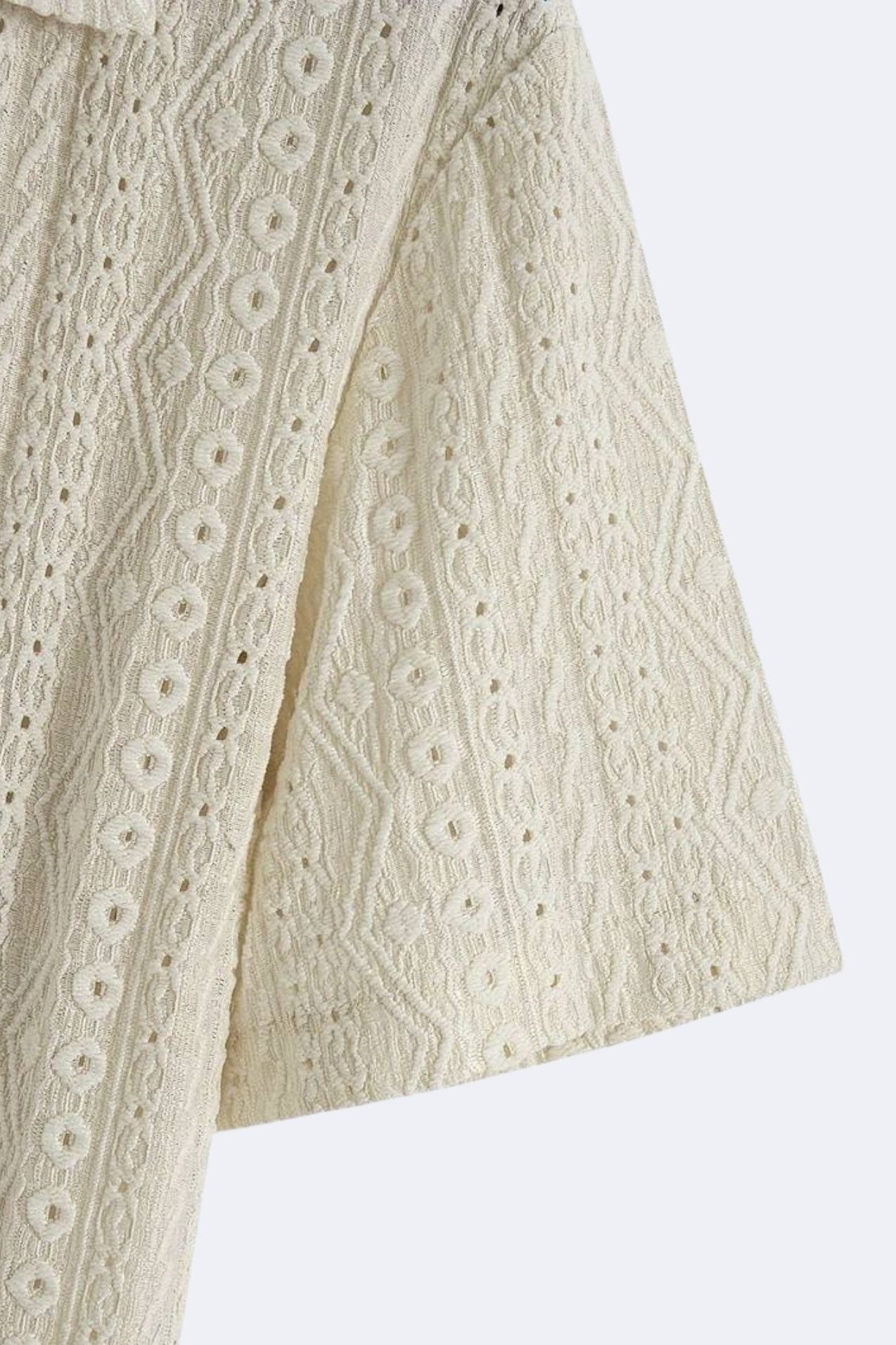 Old Money gemustertes, klassisch gestricktes, elegantes Sommer-Poloshirt