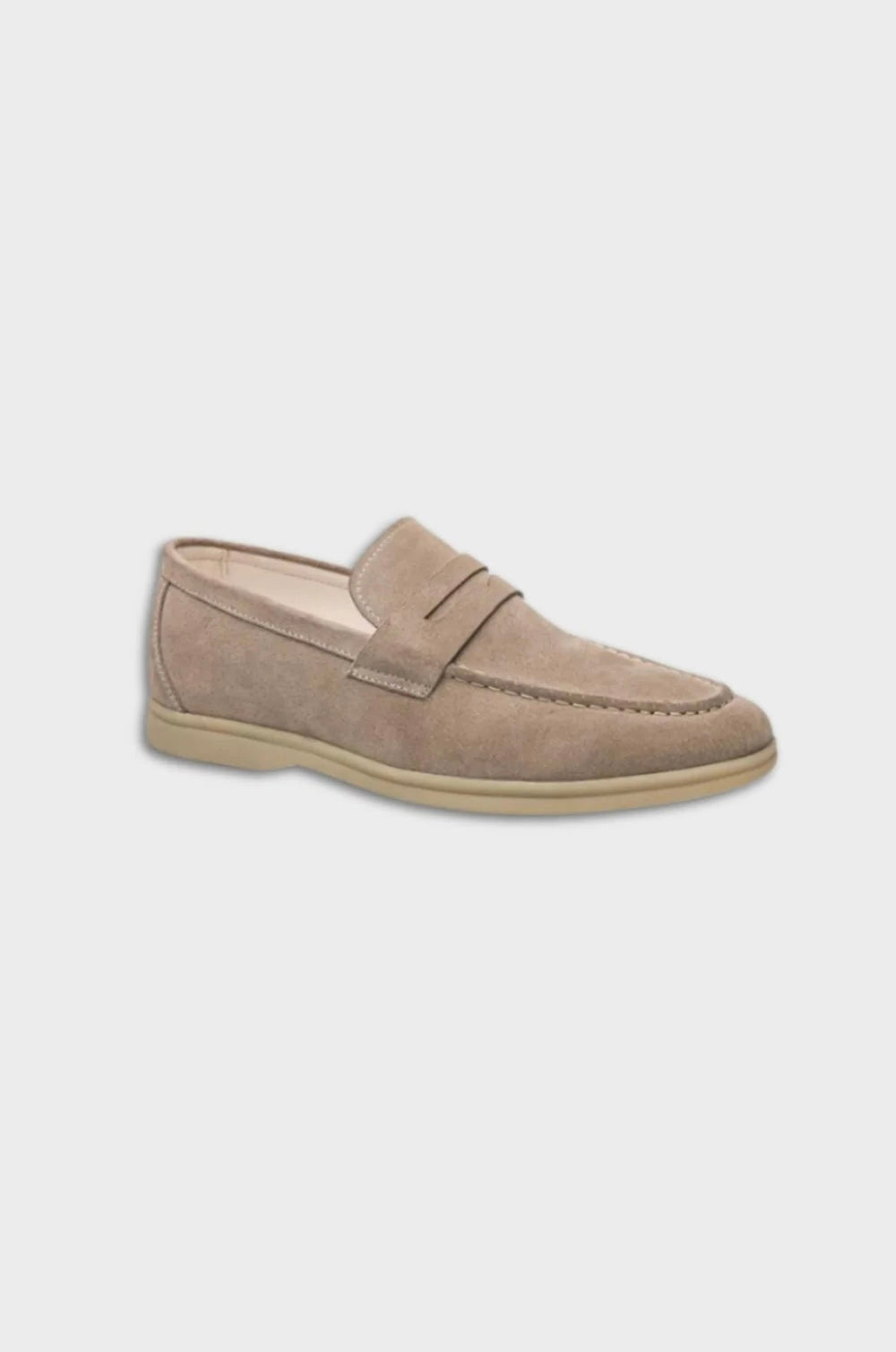 Herren Wildleder-Loafer – Elegante Sommerschuhe mit Gummisohle