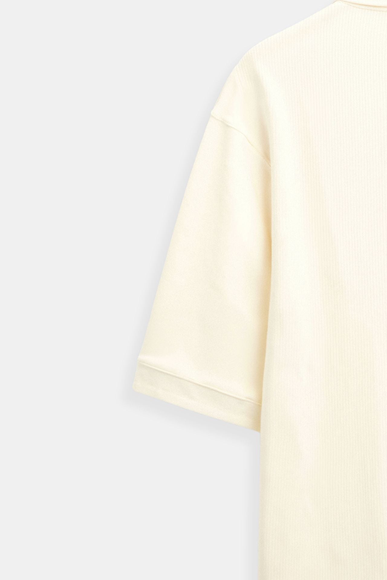 Old Money Woolen Structure Polo T-Shirt