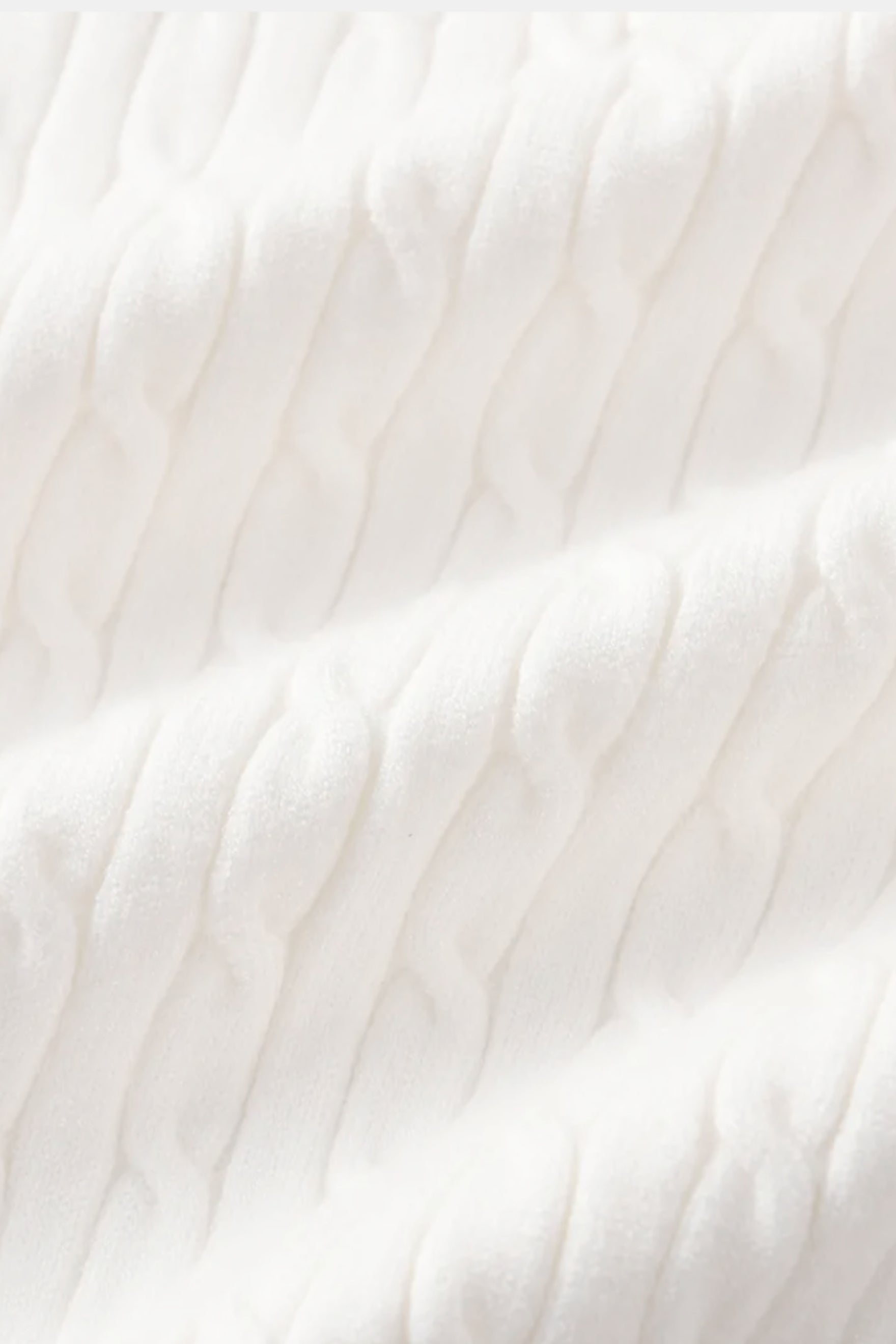 Herren Zopfmuster-Zip-Pullover – Stehkragen im Smart Luxury Stil