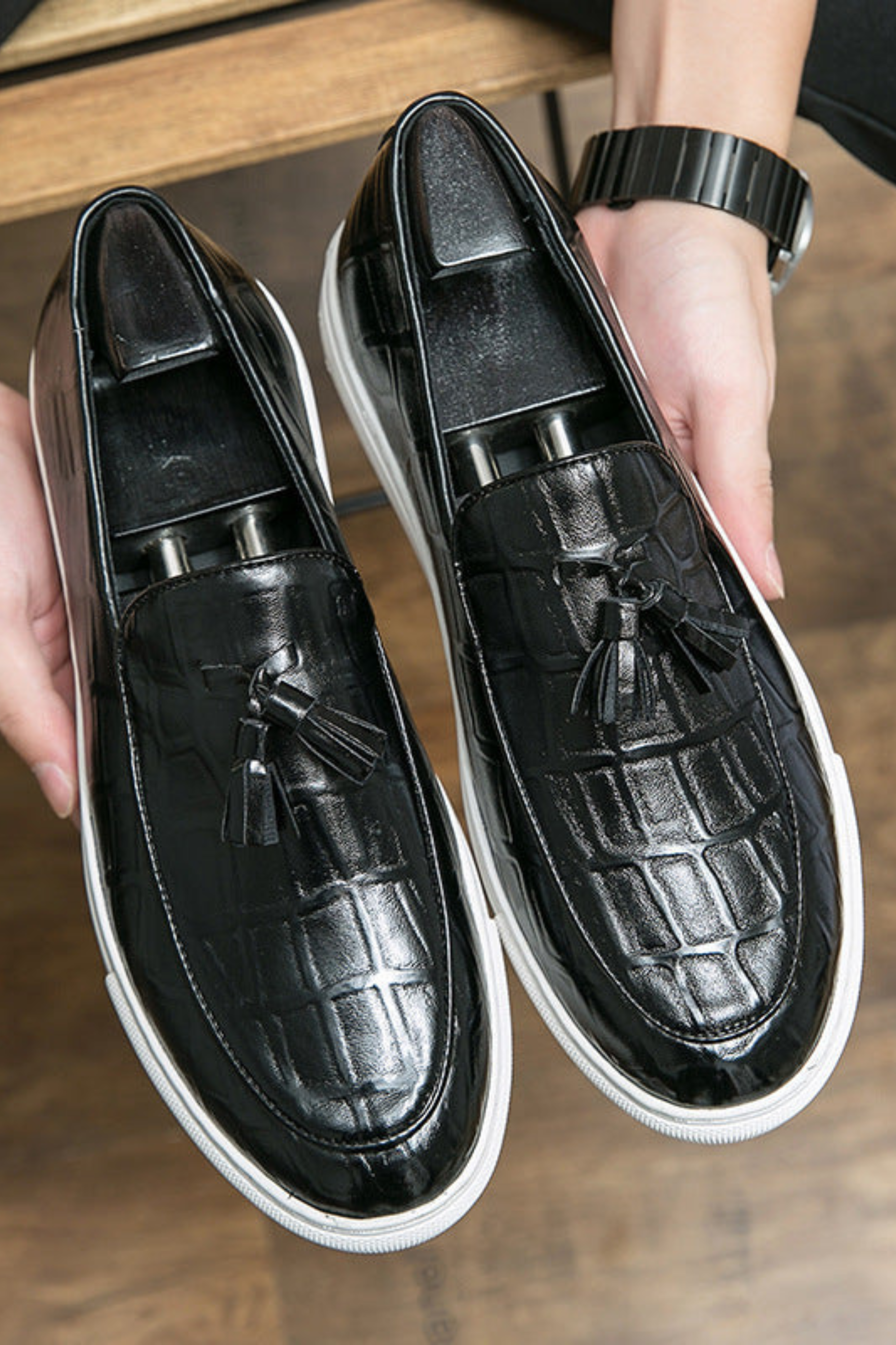 Old Money Herren-Loafer – Business Casual mit Quaste & Komfortsohle