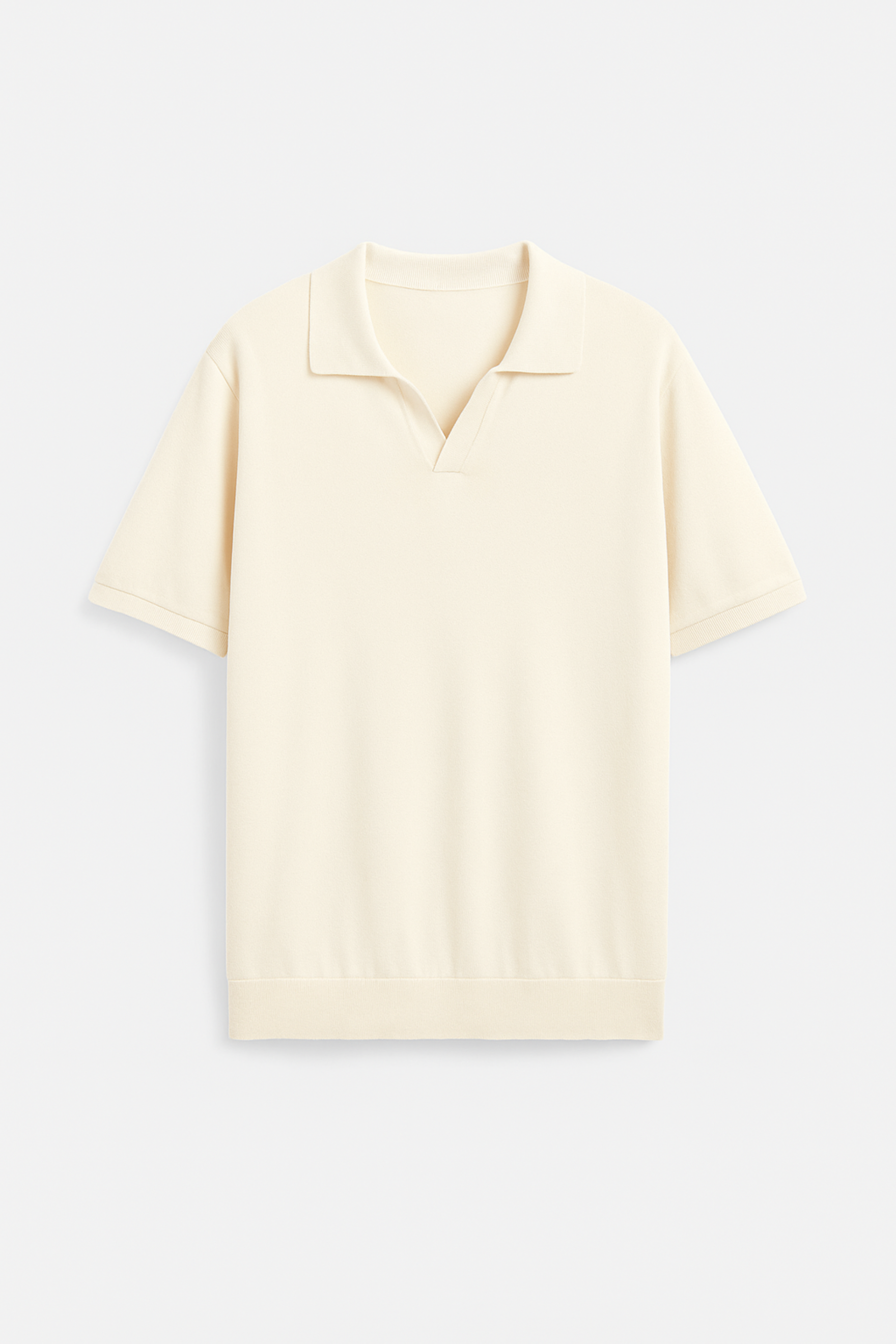 Herren Polo Shirt – Strukturierter Old Money Look aus Bio-Baumwolle