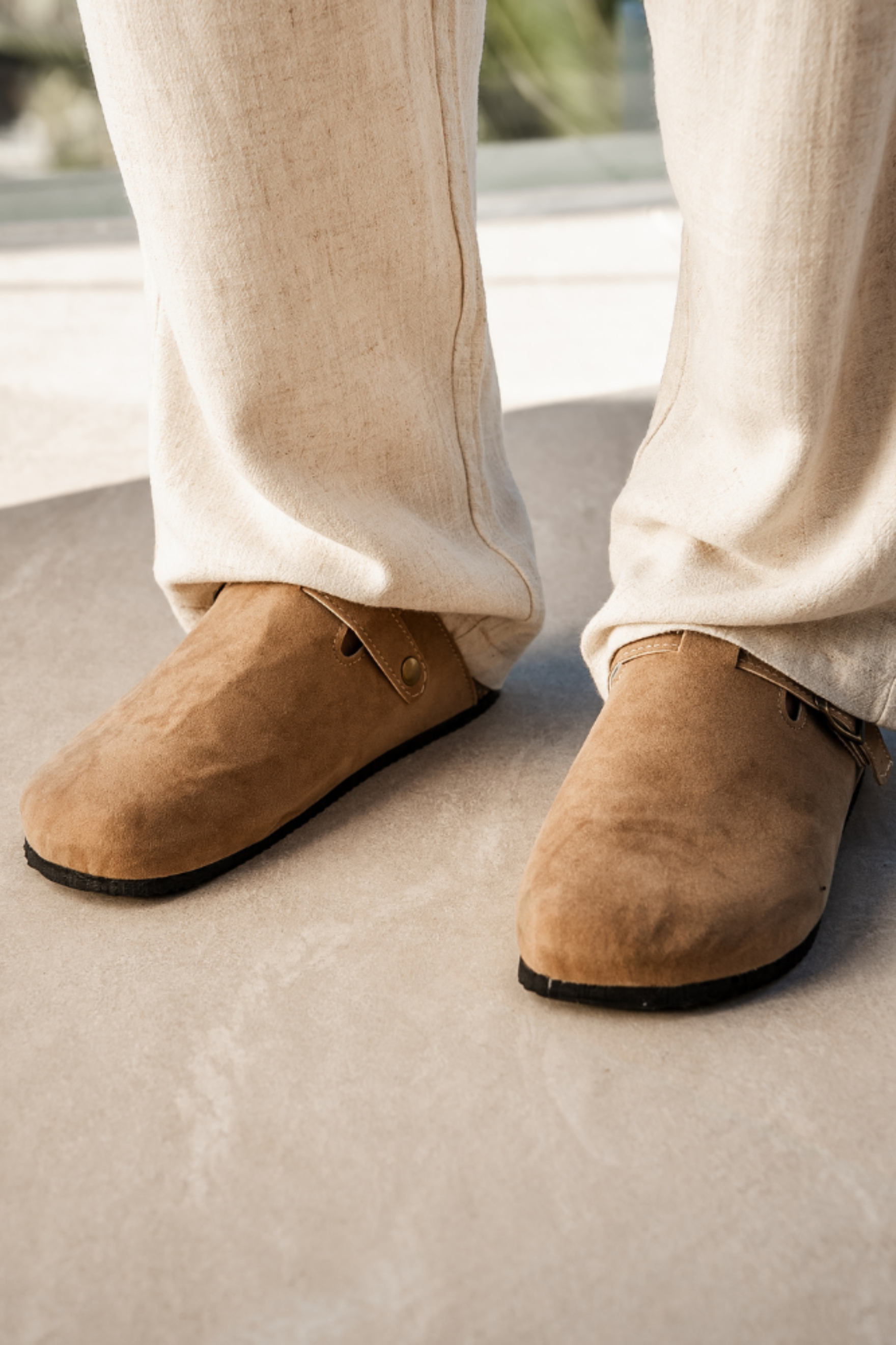 Herren Wildleder Clogs – Eleganter Sommerschuh mit Komfort