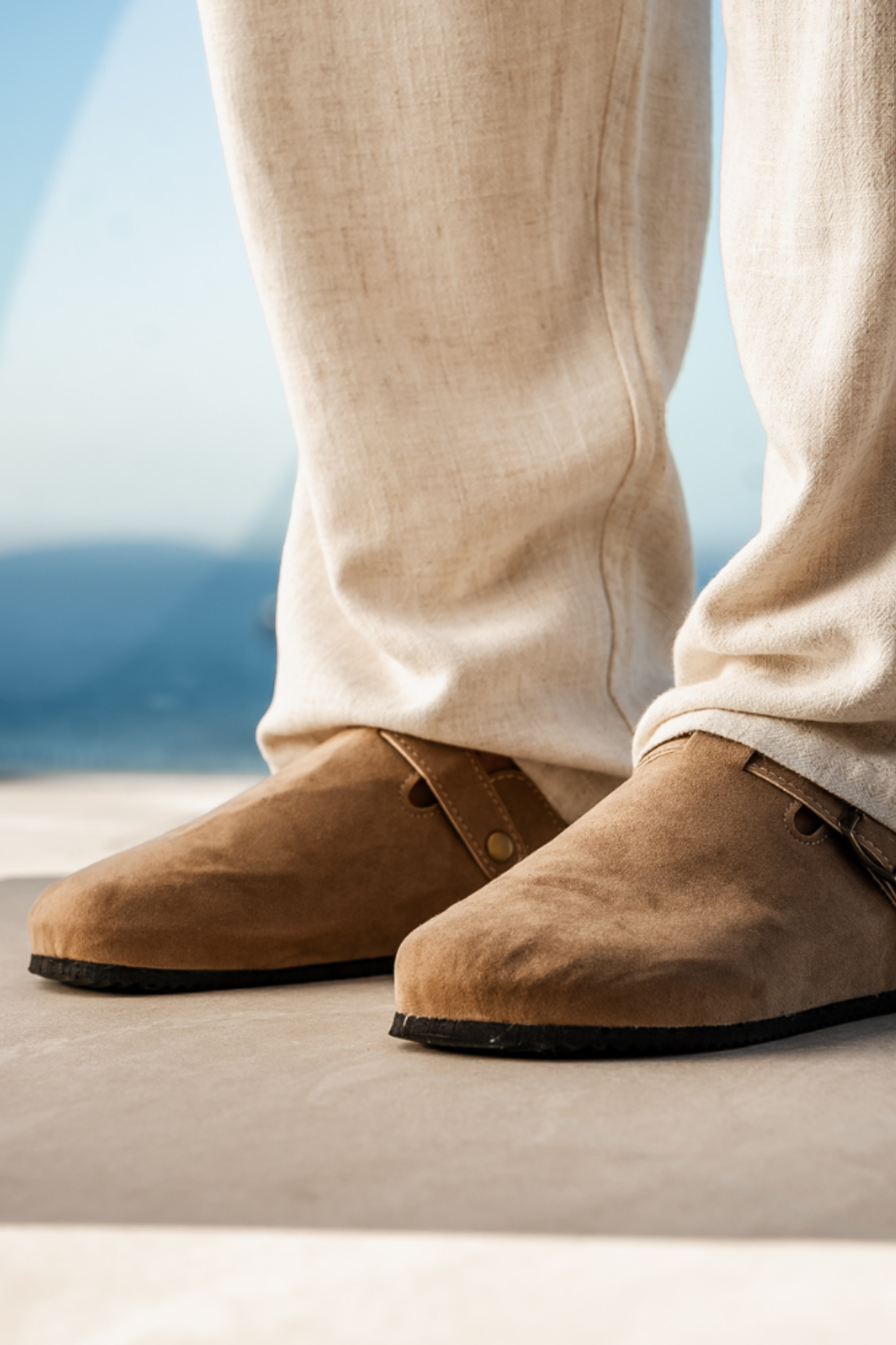 Herren Wildleder Clogs – Eleganter Sommerschuh mit Komfort