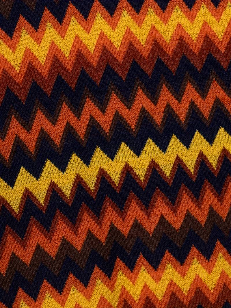 Old Money Strickpolo mit Wellenstruktur