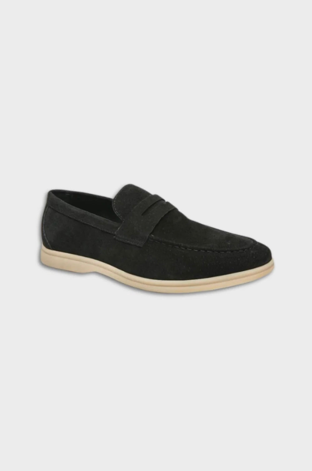 Herren Wildleder-Loafer – Elegante Sommerschuhe mit Gummisohle