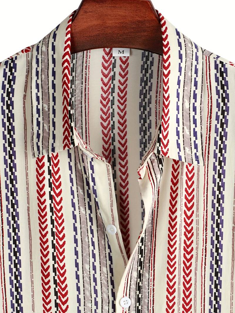 Old Money Button Up Vintage Lapel Shirt