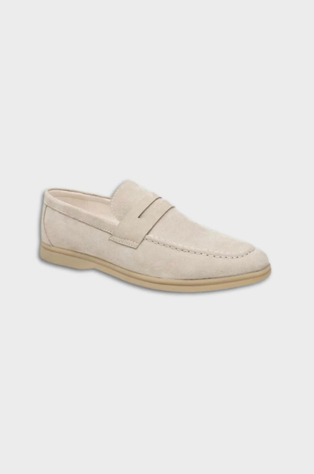 Herren Wildleder-Loafer – Elegante Sommerschuhe mit Gummisohle