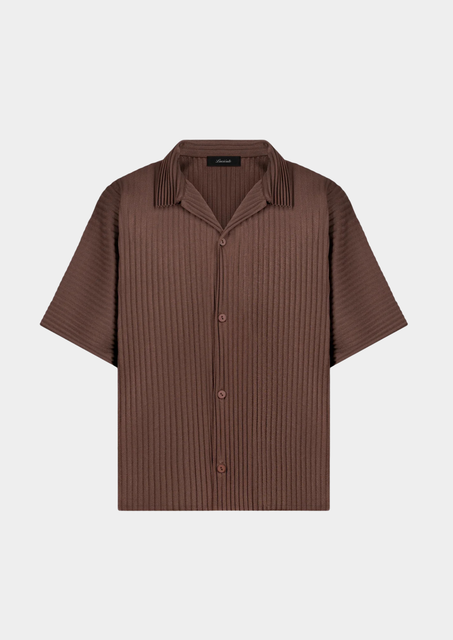 Herren Sommer-Set mit Falten-Top und Hose – Zweiteiliges Outfit aus Baumwollmix