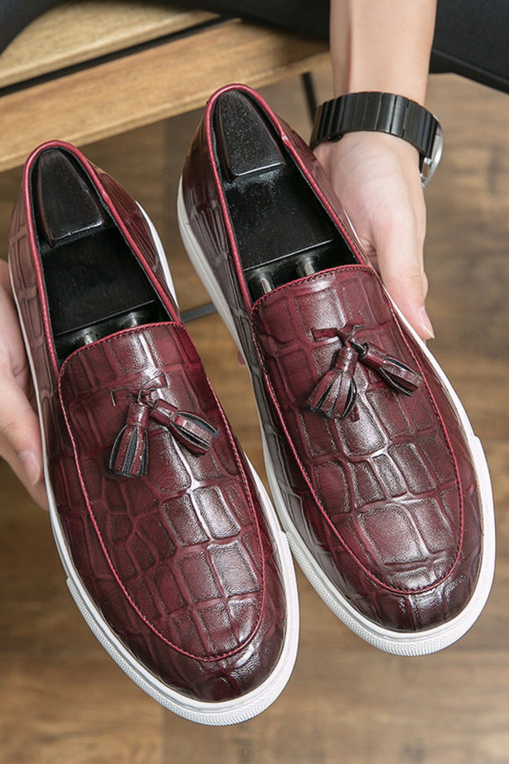 Old Money Herren-Loafer – Business Casual mit Quaste & Komfortsohle