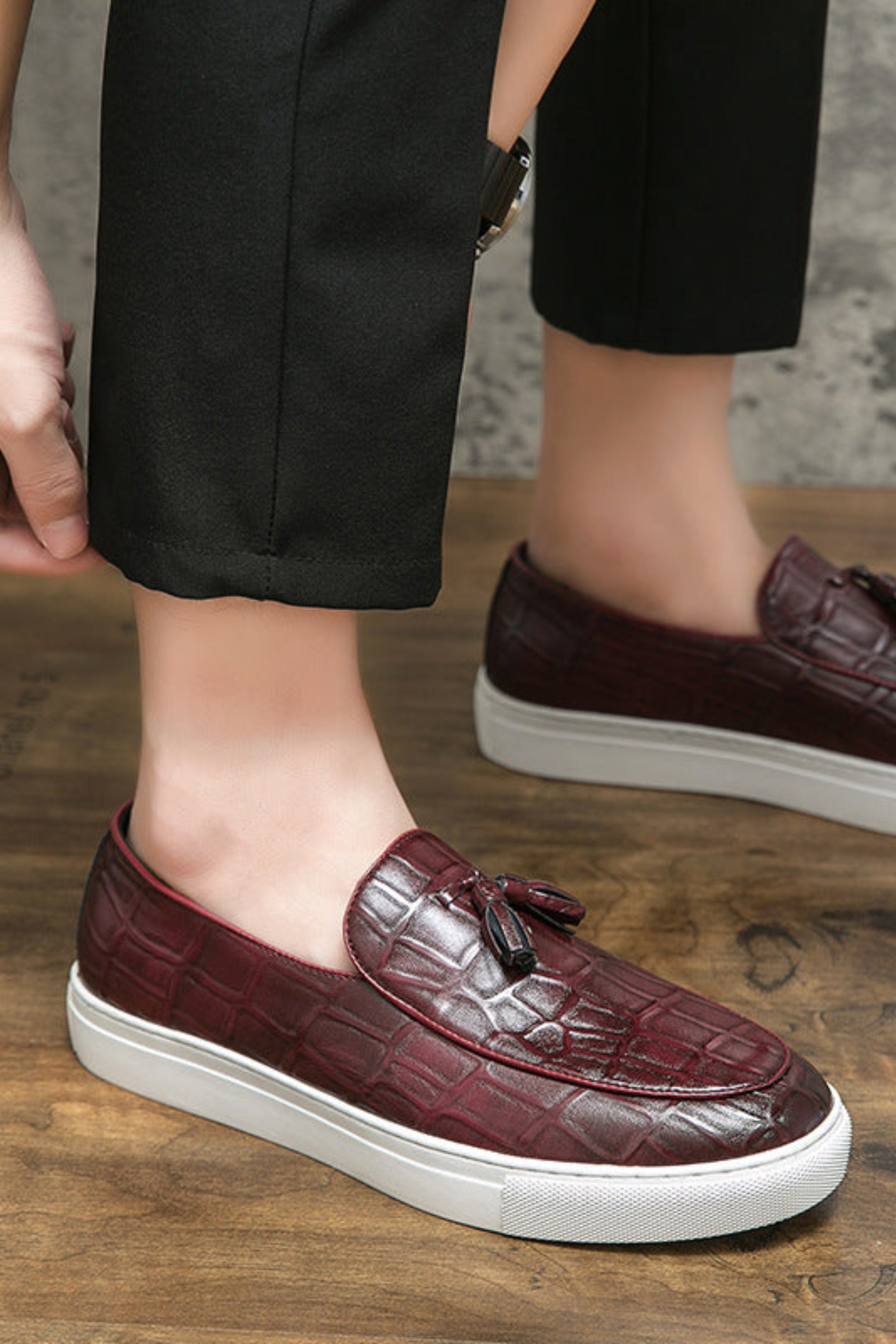 Old Money Herren-Loafer – Business Casual mit Quaste & Komfortsohle
