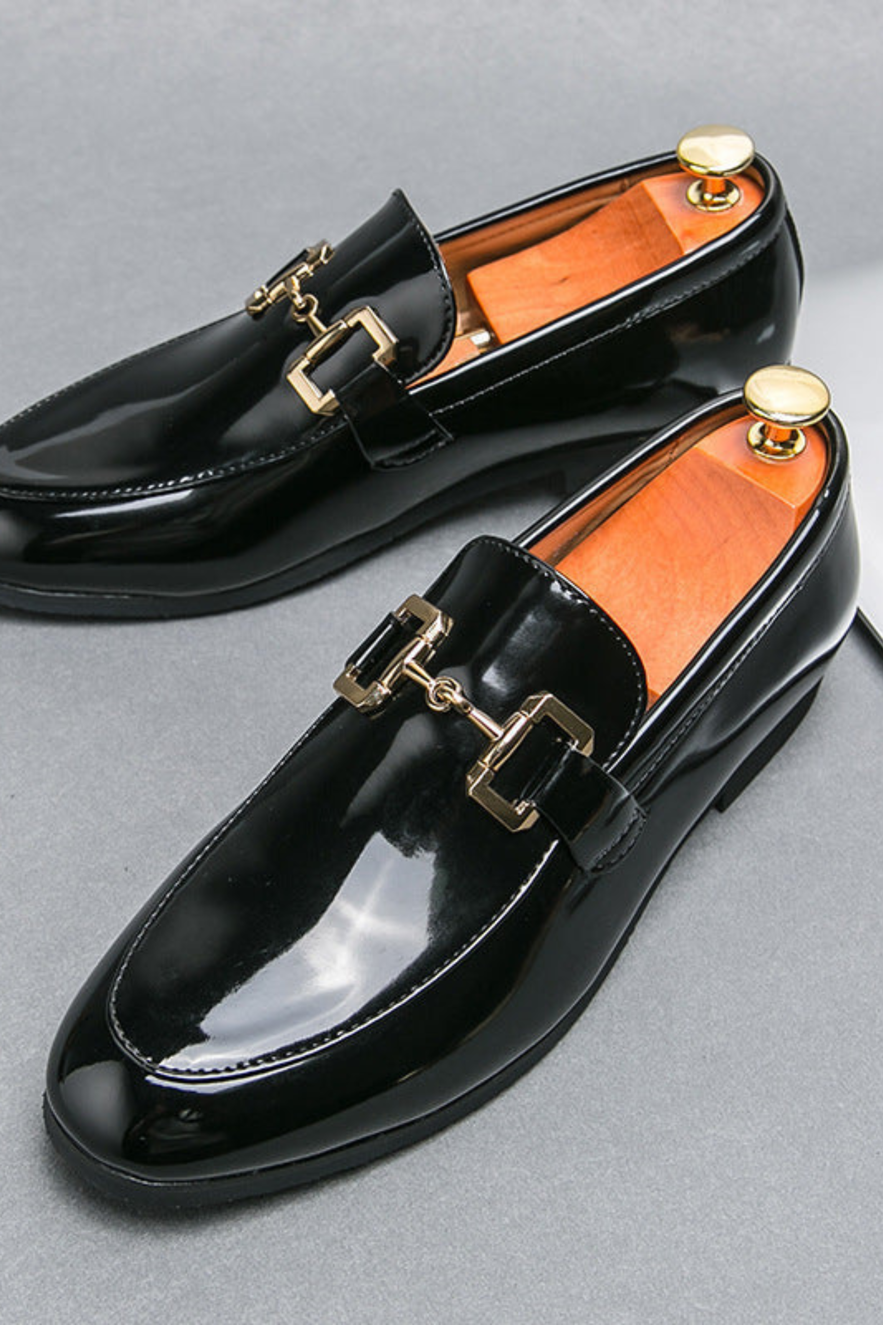 Old Money Herren-Mokassins – Elegant & Glänzend für Frühling