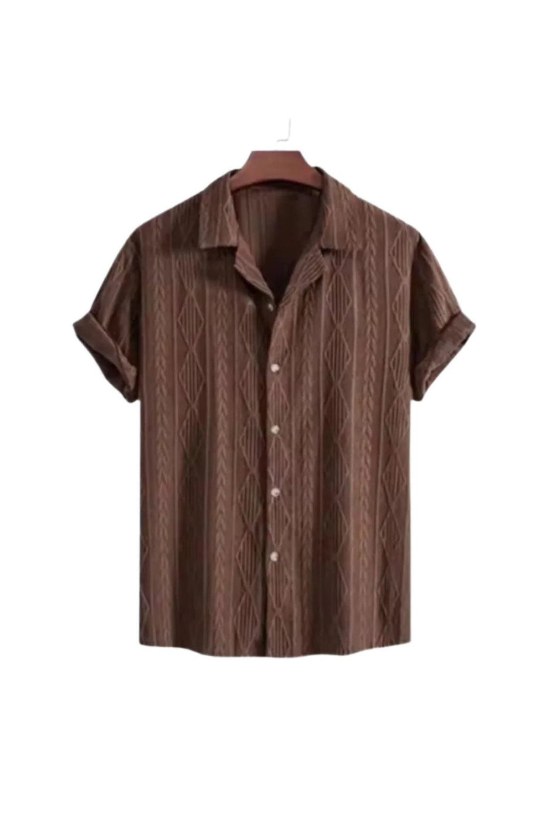 Herren Jacquard-Poloshirt – Stilvolles Design mit Struktur