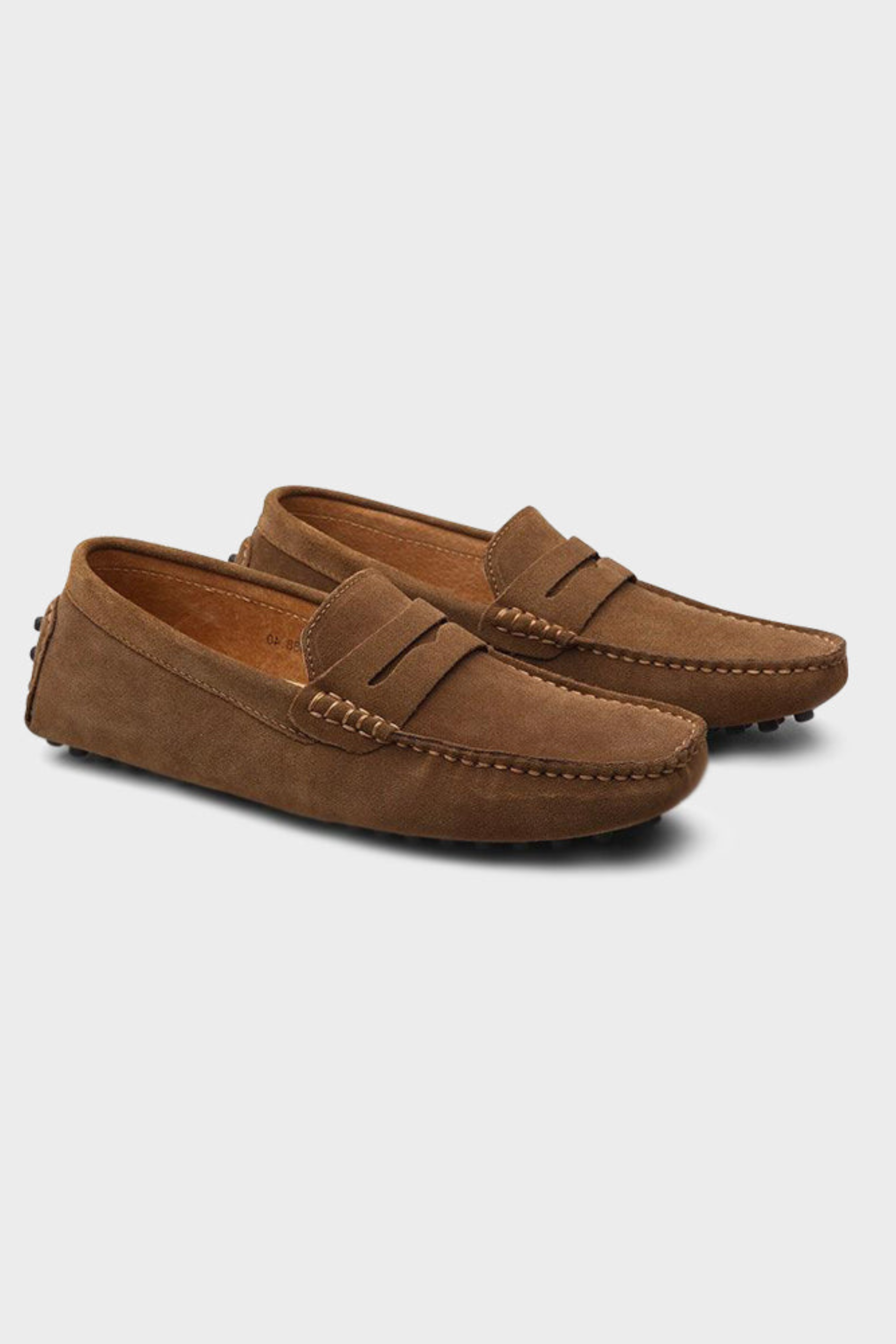 Herren Wildleder-Bootsschuhe – Klassische Mokassins für den Sommer