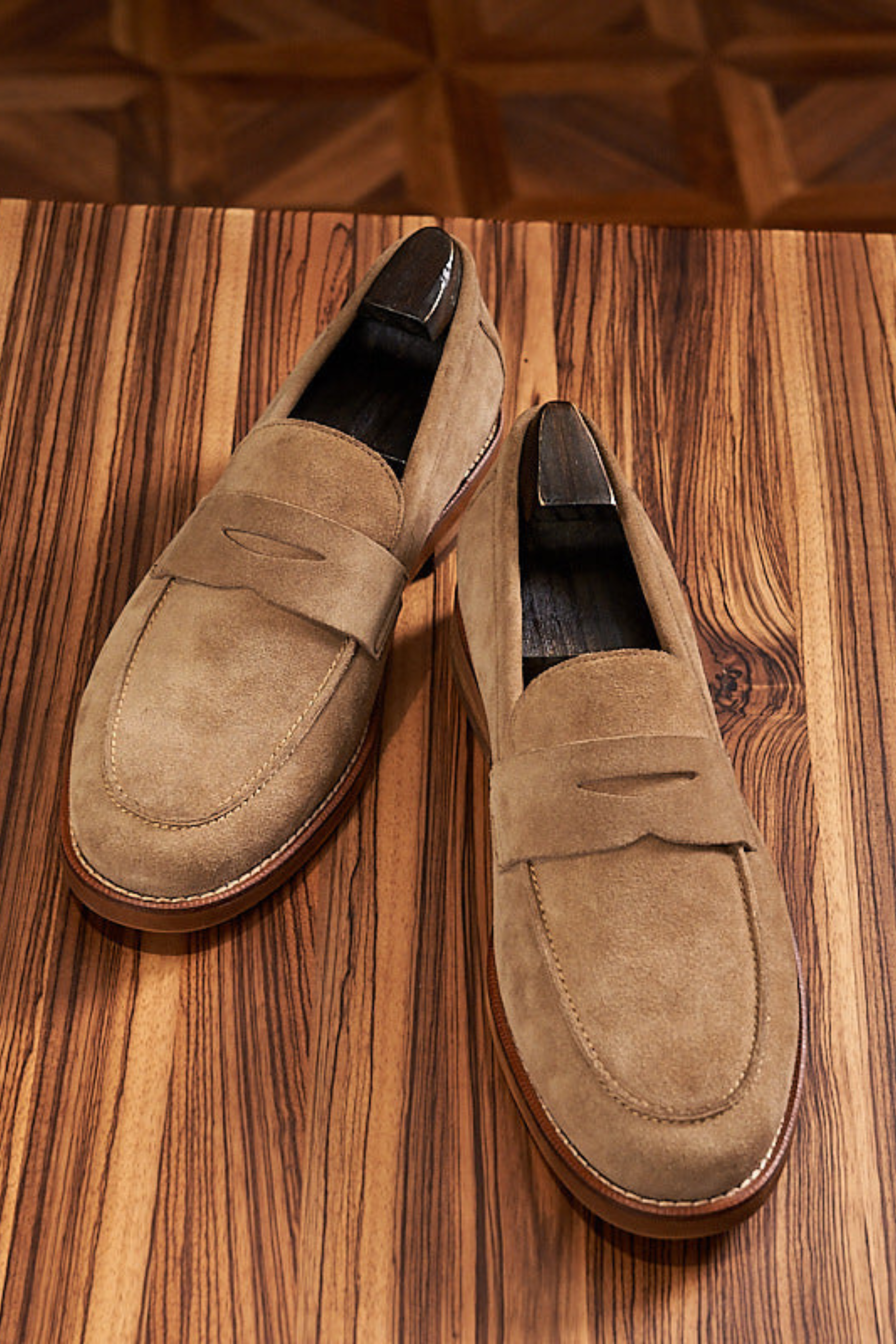 Herren Penny Loafer – Velours oder Glattleder im Old Money Stil